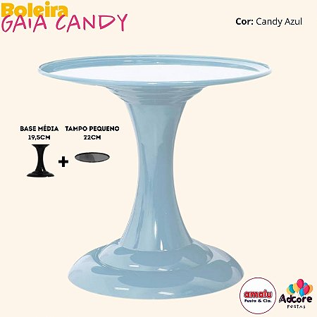 Boleira Gaia Candy Color 220X195 - Azul