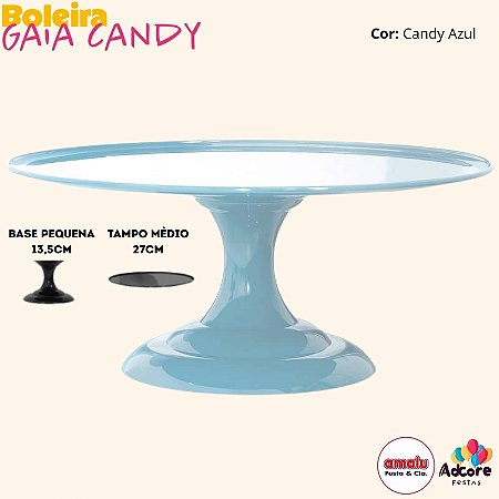 Boleira Gaia Candy Color 270X135 - Azul