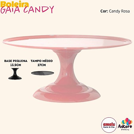 Boleira Gaia Candy Color 270X135 - Rosa