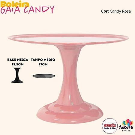 Boleira Gaia Candy Color 270X195 - Rosa