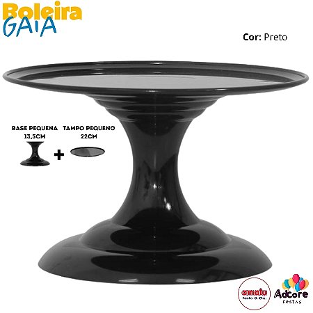 Boleira Gaia Tradicional 220X135 - Preto