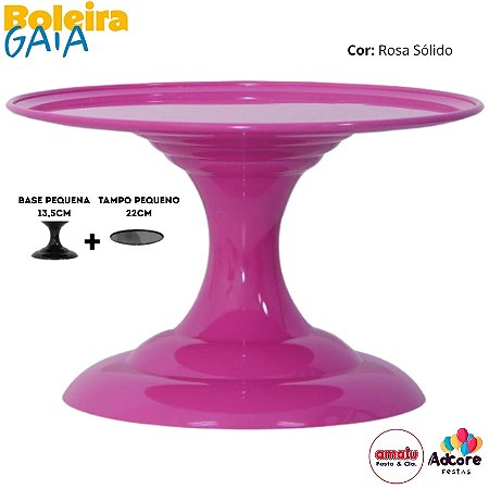 Boleira Gaia Tradicional 220X135 - Rosa