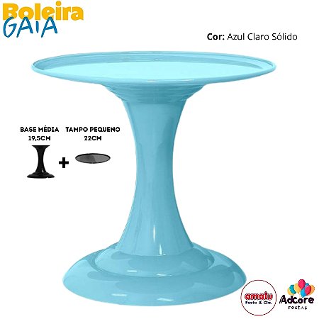 Boleira Gaia Tradicional 220X195 - Azul Claro