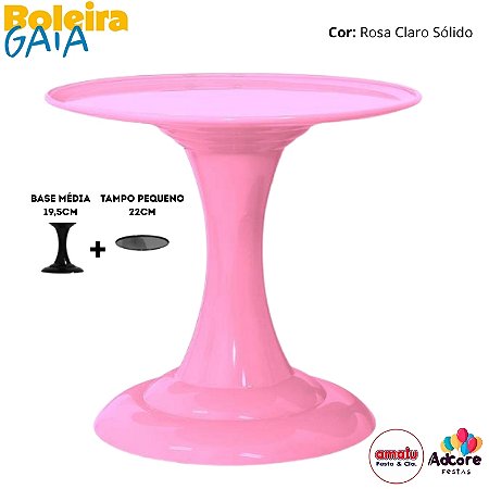Boleira Gaia Tradicional 220X195 - Rosa Claro