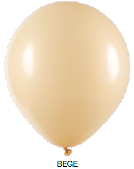 Balão Liso Art-Latex - Bege - 12