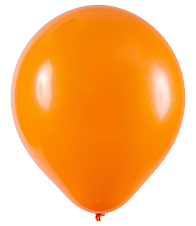 Balão Liso Art-Latex - Laranja - 9