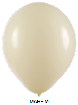 Balão Liso Art-Latex - Marfim - 12