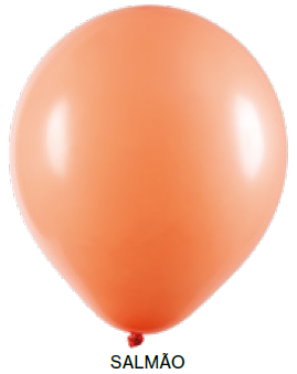 Balão Liso Art-Latex - Salmão - 9