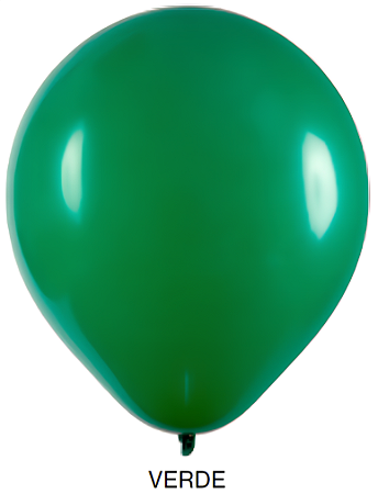 Balão Liso Art-Latex - Verde - 9