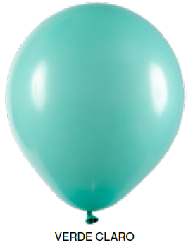 Balão Liso Art-Latex - Verde Claro - 24