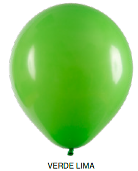 Balão Liso Art-Latex - Verde Lima - 12
