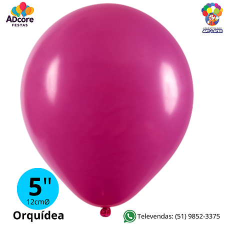 Balão Liso Art-Latex - Orquídea - 5