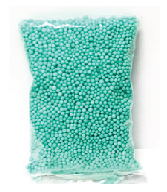 Mini Bolinhas de Isopor para Balões 18X20cm com 1 unid. - Verde