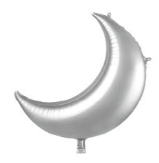 Balão Metalizado 56×77cm Lua c/1 unid.