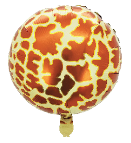 Balão Metalizado 18" 45cm c/1 unid. - Girafa