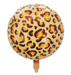 Balão Metalizado 18" 45cm c/1 unid. - Oncinha