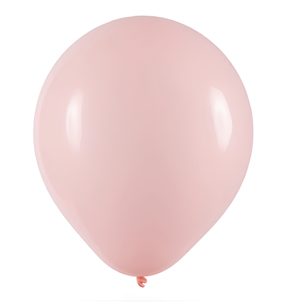 Balão Liso Art-Latex c/ 3 unid. - Rosa Cupcake - 24