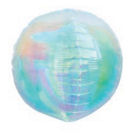 Balão Metalizado Bola 3D 22 polegadas c/ 1 unid. - Furta Cor