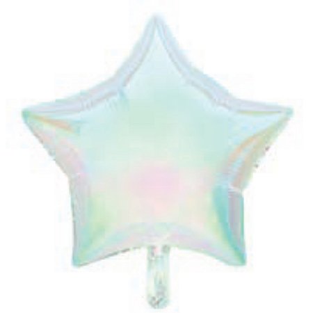 Balão Metalizado Estrela 18" (45cm) c/ 1 unid. - Furta Cor