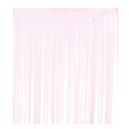 Cortina Decorativa Metalizada 1X2 metros com 1 unidades - Branco