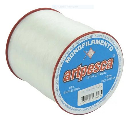 Linha Nylon 100% Poliamida 0.80mm 100 gramas - Incolor