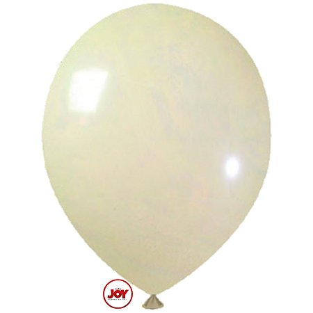 Balão Candy Color JOY c/ 12 unid. - Amarelo - 16
