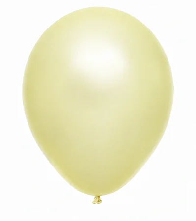 Balão Perolado Art-Latex c/12 unid. - Amarelo - 16