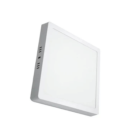 Painel quadrado, 24w,sobrepor, frio