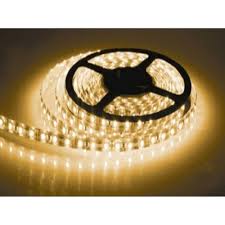 Fita de led, 4,8w, SMD3528, branco quente, IP20