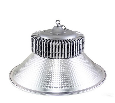 Luminária industrial de 100w, branco frio, bivolt