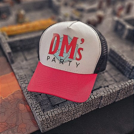 Boné Trucker DM´s Party - Modelo original by Tomaz Saavedra