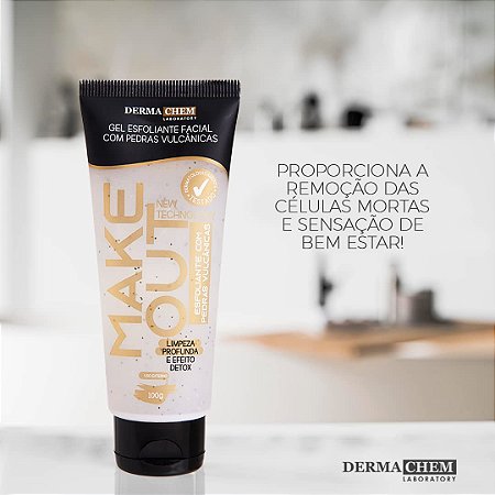 Gel Esfoliante Facial Pedras Vulcânicas - DermaChem