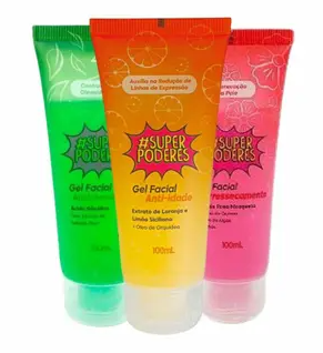 Gel Facial - Super Poderes