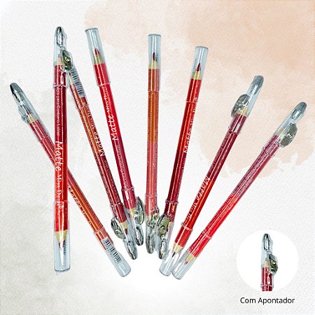 Lápis Contorno de Boca com Apontador - -Miss Demi