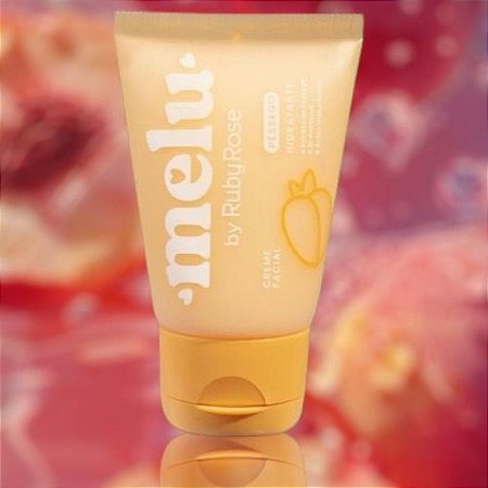 Creme Facial Hidratante Pêssego - Melu 40g