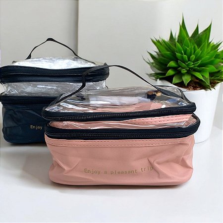 Bolsa Necessaire camada dupla