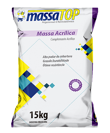 MASSA ACRILICA MASSATOP 15KG