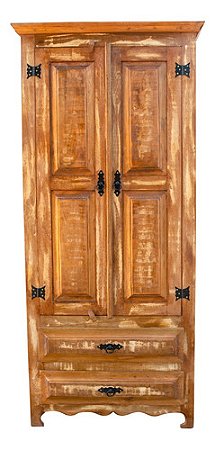 Armário Rústico 2 Portas Madeira em Demolição