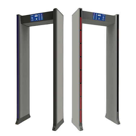 Detector de metais portal 8 zonas alta sensibilidade HS