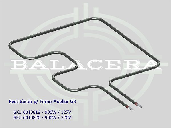 Resistências para Fornos Sonetto MÜELLER - 220V