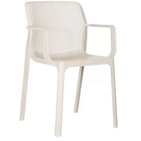 CADEIRA TAPES EM POLIPROPILENO NUDE