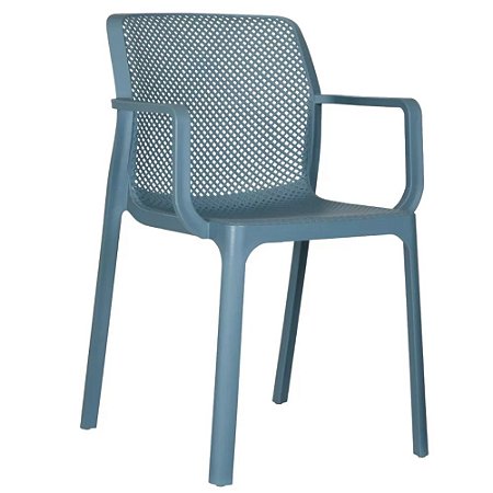 CADEIRA TAPES EM POLIPROPILENO AZUL SONHO DISTANTE