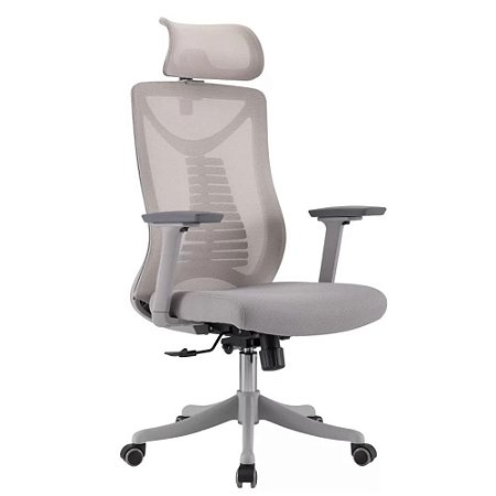 CADEIRA PEABIRU PRESIDENTE CINZA