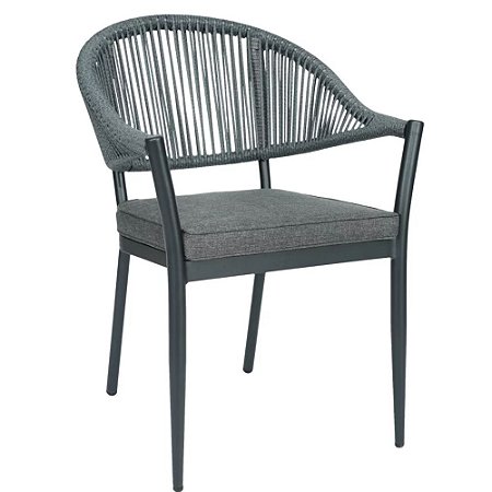 CADEIRA TAQUARAL GRAFITE