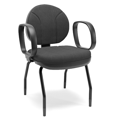 Cadeira Lucca Executiva Fixa 4 Pés