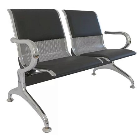 LONGARINA GRAVATAÍ 2 LUGARES ASSENTO ESTOFADO