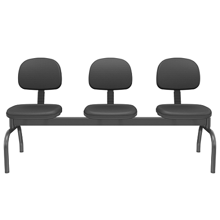 Longarina Lucca Plus Secretária Slim