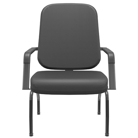 Cadeira Lucca Plus Size Fixa 4 Pés