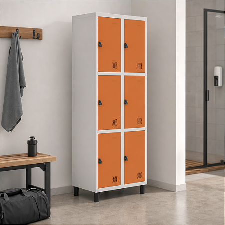 Locker Easylock GR6 2 Colunas Montável Colorido #26