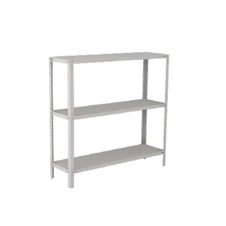 Estante de Aço Sem reforço 3 Prateleiras